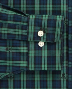 Bawełniana koszula w kratkę Custom Fit