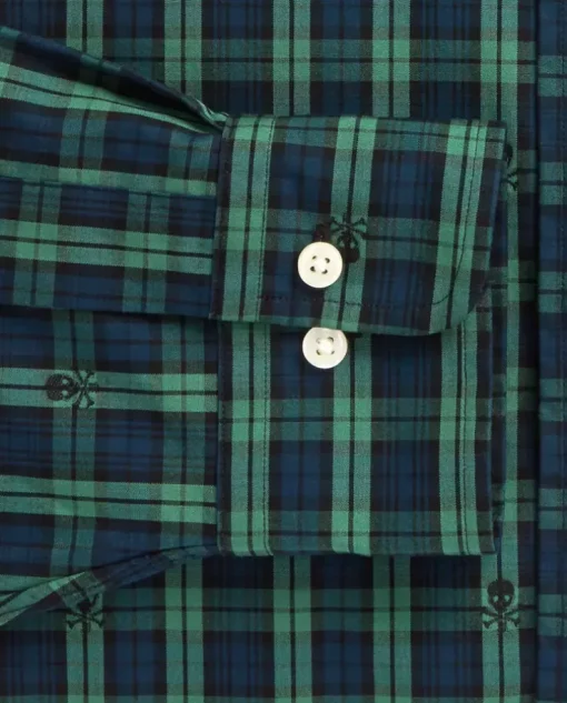 Bawełniana koszula w kratkę Custom Fit