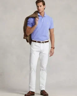 Bawełniana koszulka polo z logo Slim Fit