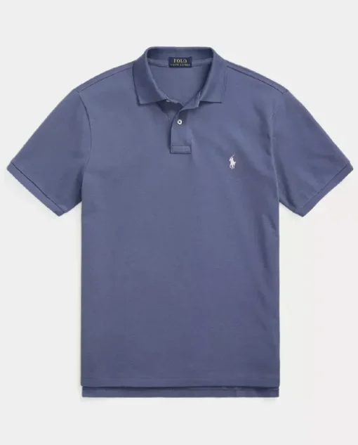 Bawełniana koszulka polo z logo Slim Fit
