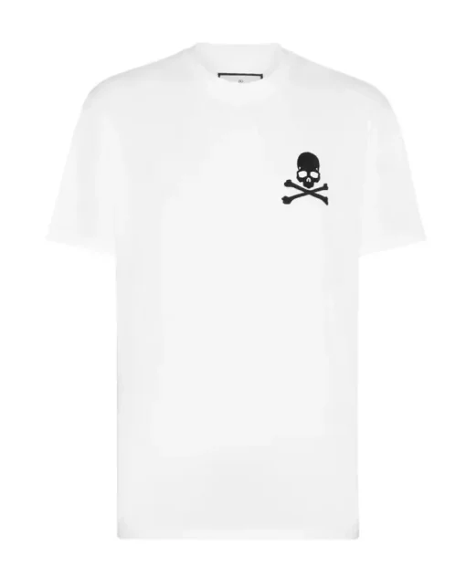 Bawełniany biały t-shirt