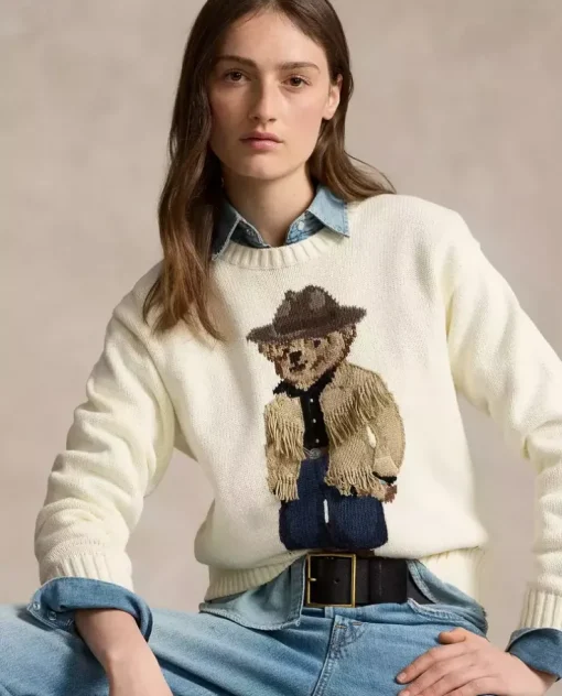 Bawełniany sweter Relaxed Fit