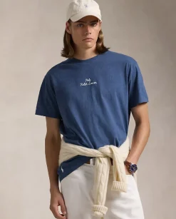 Bawełniany t-shirt z logo Classic Fit