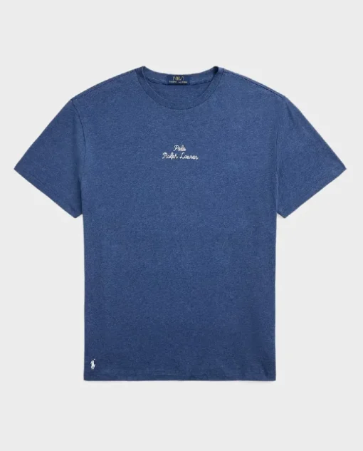 Bawełniany t-shirt z logo Classic Fit