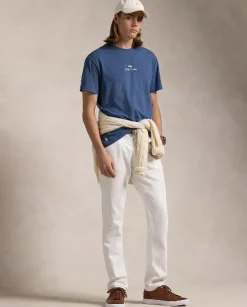 Bawełniany t-shirt z logo Classic Fit