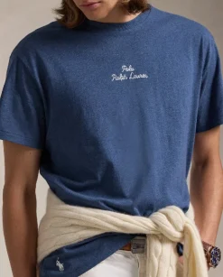 Bawełniany t-shirt z logo Classic Fit