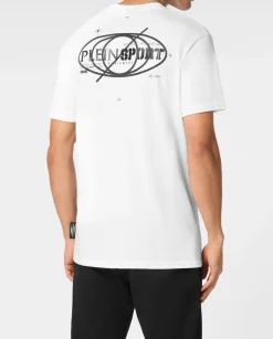 Bawełniany t-shirt z okrągłym dekoltem