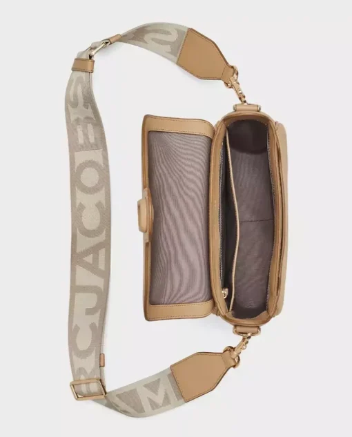 Beżowa torebka The Covered J Marc Large Saddle Bag