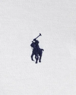 Biała bawełniana koszulka polo