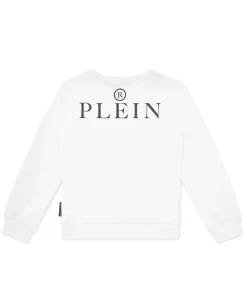 Biała bluza z printem