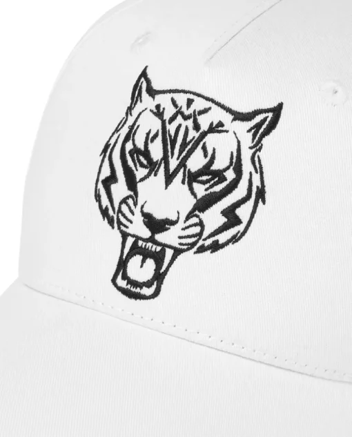 Biała czapka z daszkiem Tiger