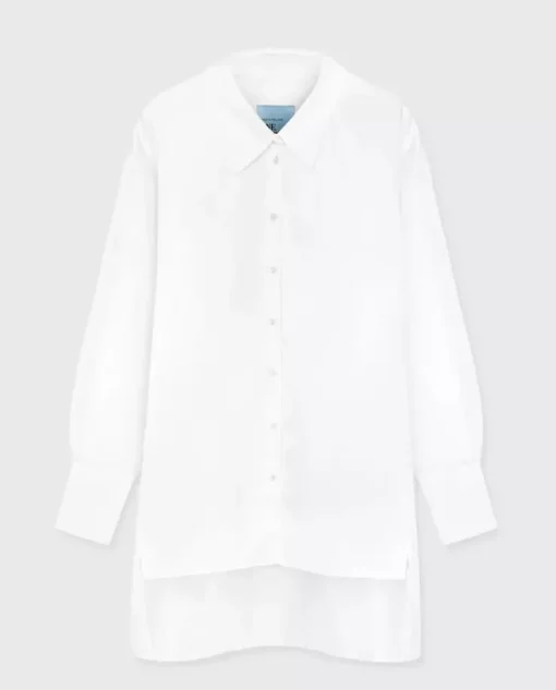 Biała koszula oversize Chic Carrie