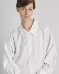 Biała koszula oversize Chic Carrie