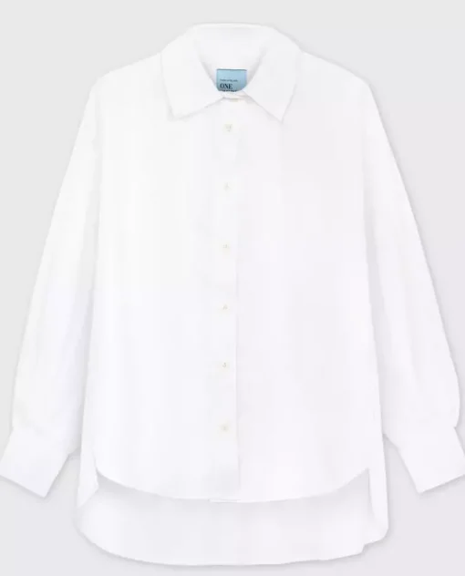 Biała koszula oversize Petite Anna