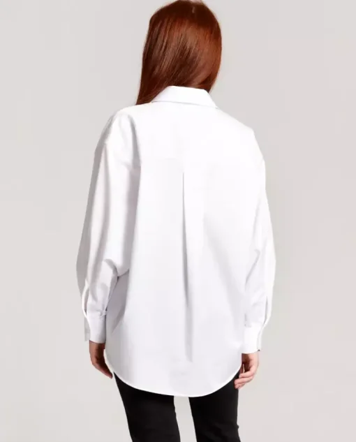 Biała koszula oversize Petite Anna