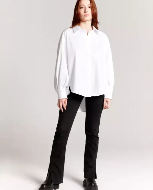 Biała koszula oversize Petite Anna