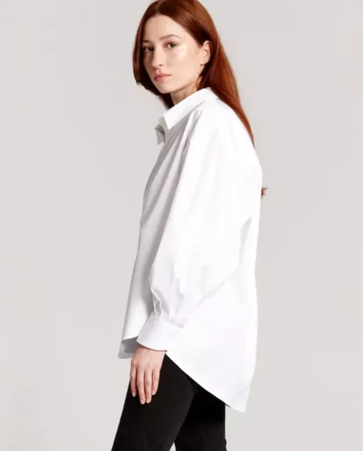 Biała koszula oversize Petite Anna