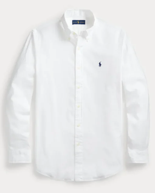Biała koszula Oxford Custom Fit