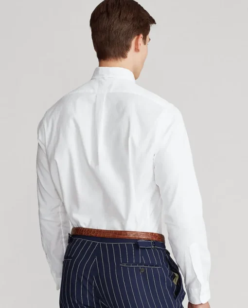 Biała koszula Oxford Custom Fit