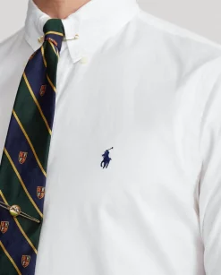 Biała koszula Oxford Custom Fit