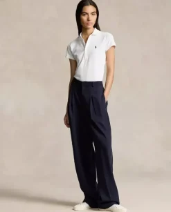 Biała koszulka polo Slim Fit