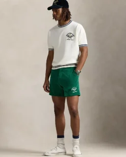 Biała koszulka z nadrukiem Vintage Fit