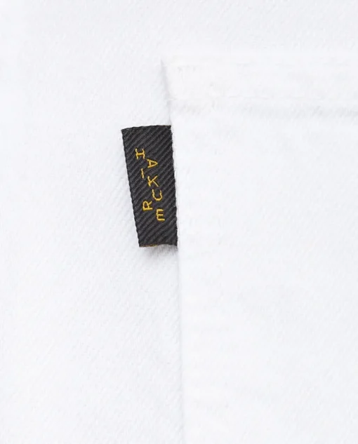 Białe jeansy Korea Relaxed Fit