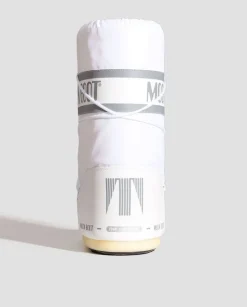 Białe śniegowce Nylon