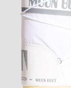 Białe śniegowce Nylon