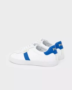 Białe skórzane sneakersy Court VLC II