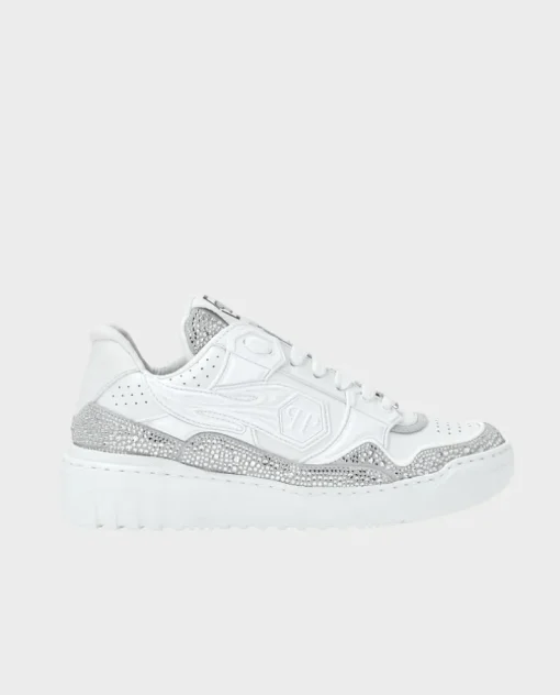 Białe sneakersy Lo-Top