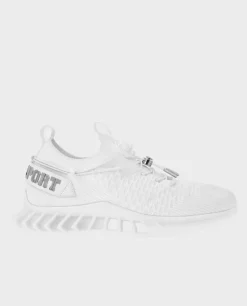 Białe sneakersy sportowe