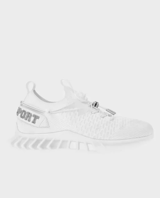 Białe sneakersy sportowe