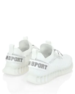 Białe sneakersy sportowe