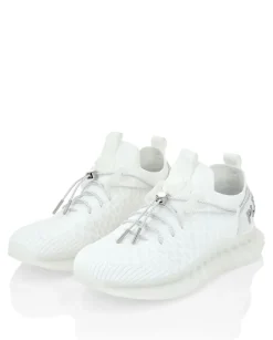 Białe sneakersy sportowe