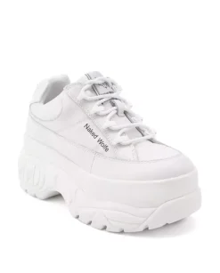 Białe sneakersy Sporty