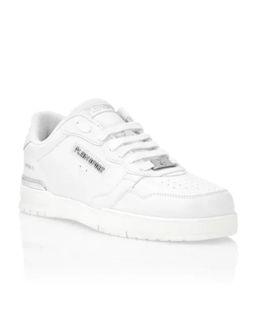 Białe sneakersy Tiger.X lo-top