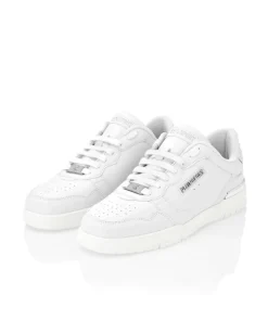 Białe sneakersy Tiger.X lo-top