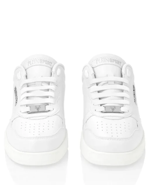 Białe sneakersy Tiger.X lo-top