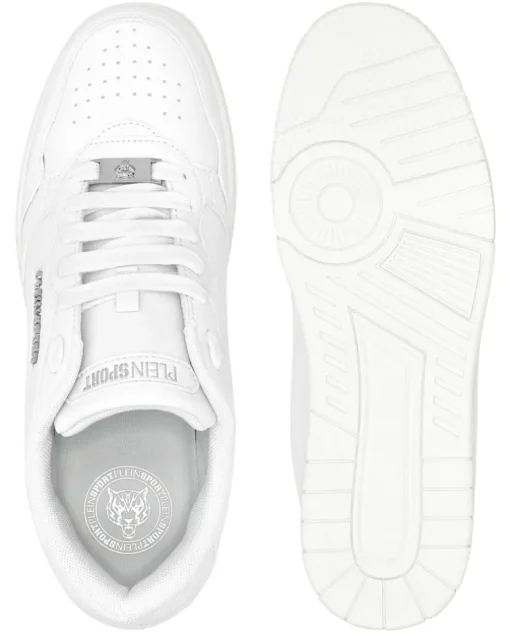 Białe sneakersy Tiger.X lo-top