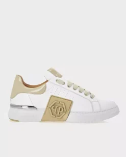 Biało-beżowe sneakersy Lo-Top