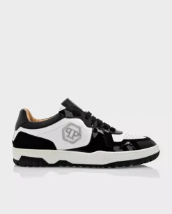 Biało-czarne sneakersy Lo-Top z logo