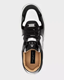 Biało-czarne sneakersy Lo-Top z logo