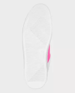 Biało-różowe sneakersy Lo-Top PP Kicks