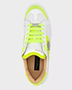 Biało-żółte sneakersy Lo-Top
