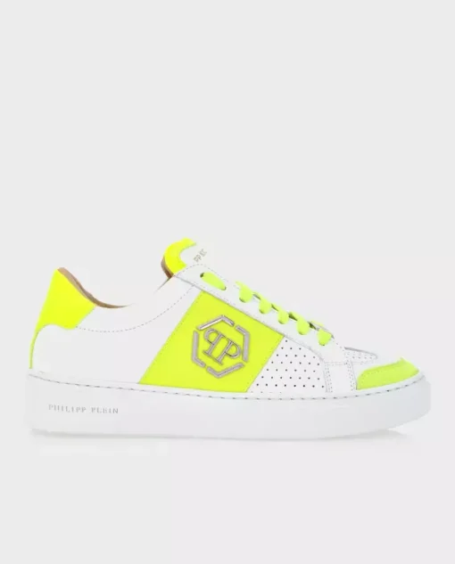 Biało-żółte sneakersy Lo-Top PP Kicks