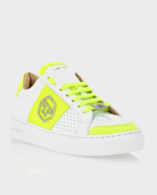 Biało-żółte sneakersy Lo-Top PP Kicks