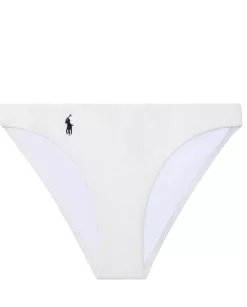 Biały dół od bikini
