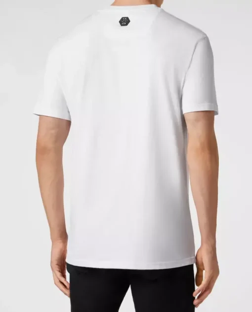 Biały t-shirt SS Hexagon