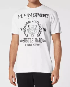 Biały t-shirt z grafiką